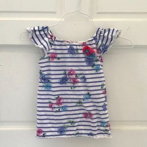 Striped blue and white blouse!